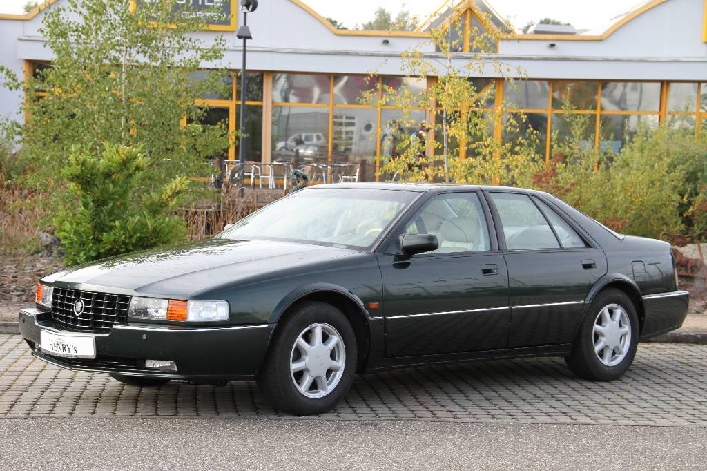 Cadillac Seville STS, EZ 02.1998, Laufleistung ca. 130.000 km, 224 kW/ 305 PS, Automatikgetriebe, dunkelgrün, Leder creme, unfallfrei, leichte ...