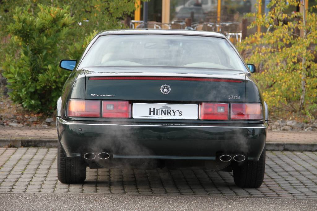 Detail d: Cadillac Seville STS, EZ 02.1998, Laufleistung ca. 130.000 km, 224 kW/ 305 PS, Automatikgetriebe, dunkelgrün, Leder creme, unfallfrei, leichte ...