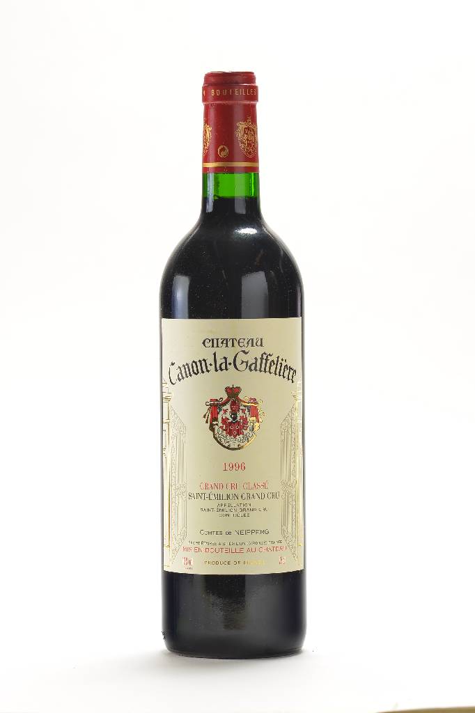 12 Flaschen 1996 Chateau Canon La Gaffeliere , je ca. 75 cl, unverkostet, in Originalholzkiste, Jean Marc Quarin 92/100