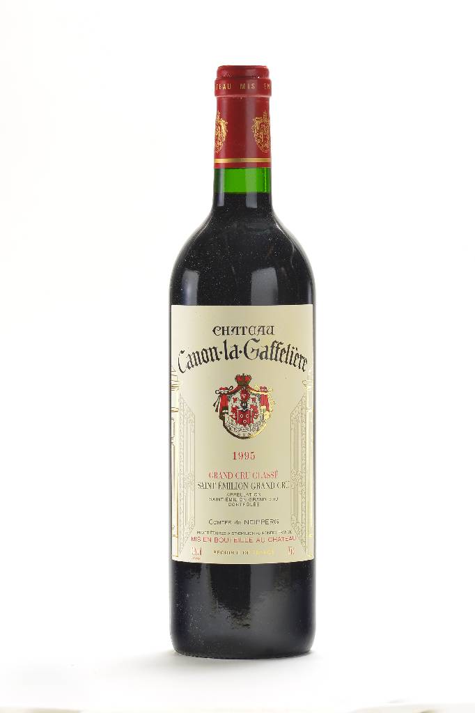 6 Flaschen 1995 Chateau Canon La Gaffeliere,je ca. 75 cl, unverkostet, in Originalholzkiste, Jean-Marc Quarin 91/100 Punkte