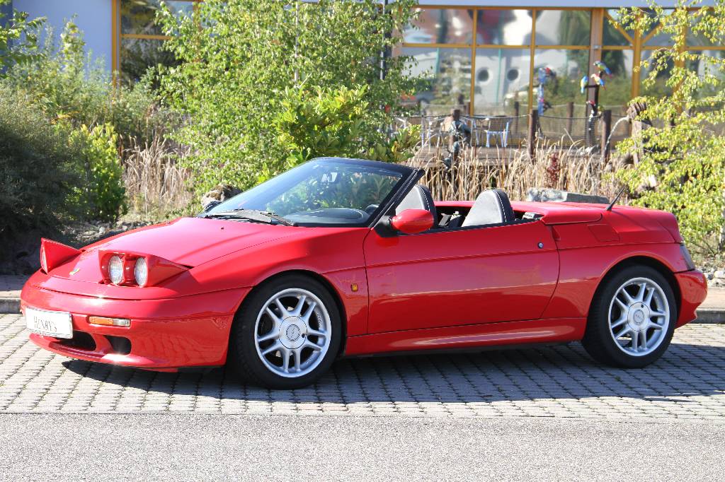 Lotus Elan Cabriolet, EZ 06.1992, Laufleistung ca. 129.000 km, TÜV bis 04.2017, 116 kW/ 158 PS, 4-Zylinder, 5-Gang Schaltgetriebe, rot, neue ...
