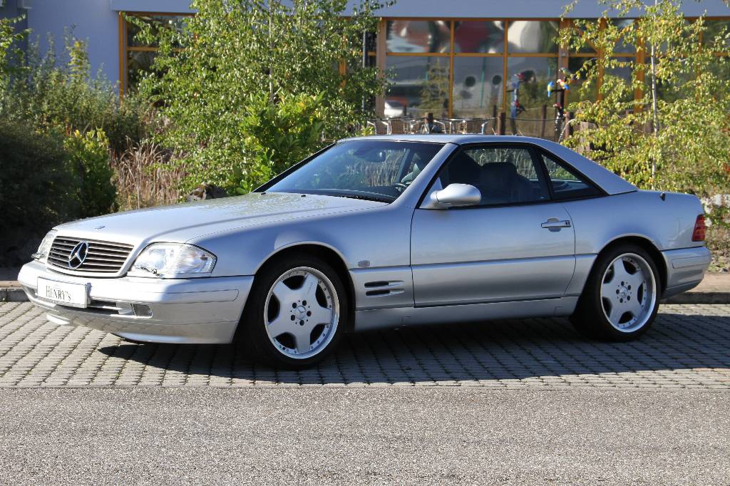 Detail b: Mercedes-Benz SL 320 R 129, EZ 05.1999, Laufleistung ca. 129.500 km, 165 kW/ 224 PS, 5-Gang Automatikgetriebe, silber, Vollleder schwarz, inkl. ...