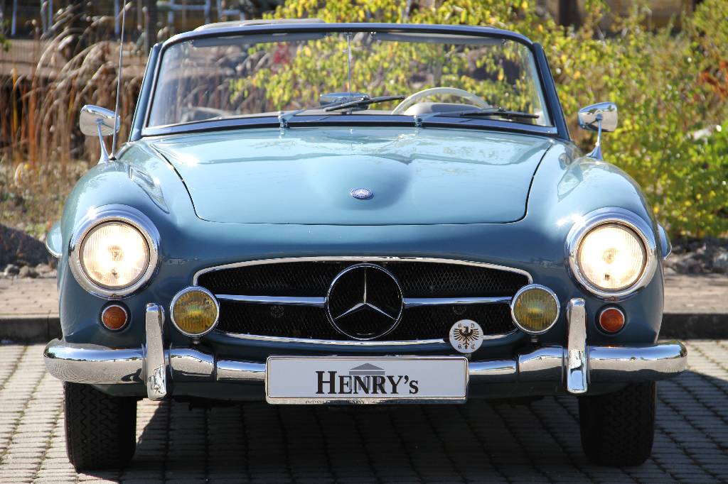 Detail a: Mercedes-Benz 190 SL Cabriolet W 121 B II, EZ 07.1960, 1 Besitzer in Deutschland, Laufleistung ca. 2123 km abgelesen, TÜV bis 05.2016, H-Zulassung, ...
