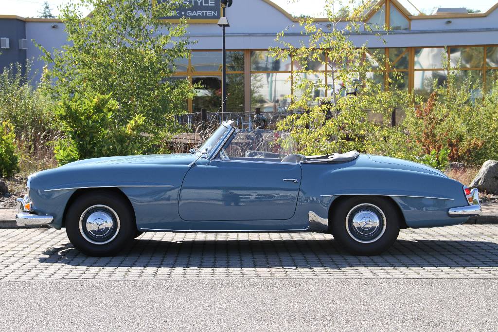 Detail b: Mercedes-Benz 190 SL Cabriolet W 121 B II, EZ 07.1960, 1 Besitzer in Deutschland, Laufleistung ca. 2123 km abgelesen, TÜV bis 05.2016, H-Zulassung, ...
