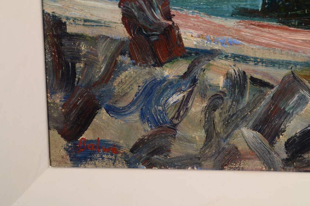 Detail a: Arnold Balwé, 1898-1983, studierte an der Akademie Antwerpen, arbeitete bei Carl Caspar an der Münchner Akademie, Mitglied der Münchner und ...