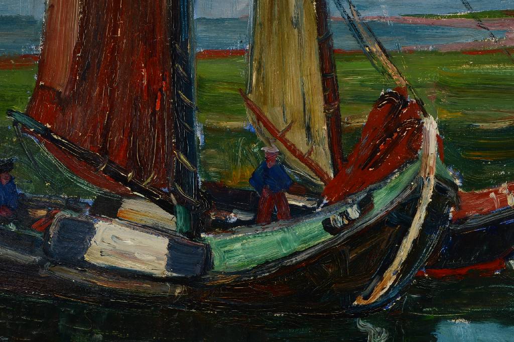 Detail b: Arnold Balwé, 1898-1983, studierte an der Akademie Antwerpen, arbeitete bei Carl Caspar an der Münchner Akademie, Mitglied der Münchner und ...