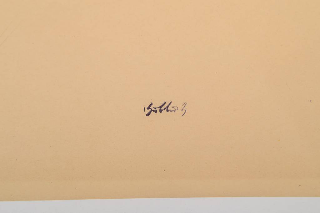 Detail a: Karl Hubbuch, 1891-1979, Tuschezeichnung, wohl Anfang 20er Jahre, Signaturstempel, Blattgr. ca. 33x42,8 cm, unter Glas gerahmt