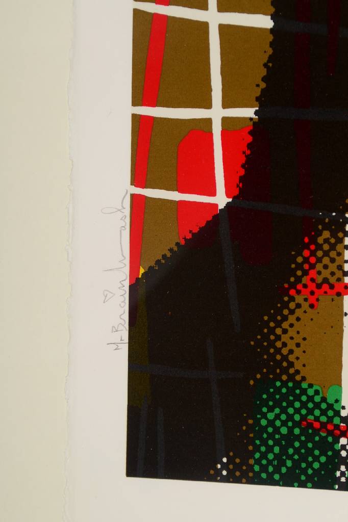 Detail a: Mr. Brainwash, geb. 1966, bekannter Amerikanischer Künstler, hier: Vintage, Mona Lisa, signiert und nummeriert 13/35, mit Fingerabdruck (Thumb ...