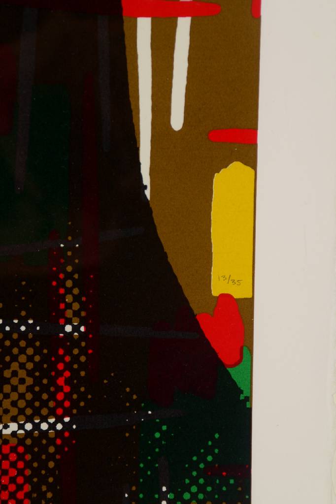 Detail b: Mr. Brainwash, geb. 1966, bekannter Amerikanischer Künstler, hier: Vintage, Mona Lisa, signiert und nummeriert 13/35, mit Fingerabdruck (Thumb ...
