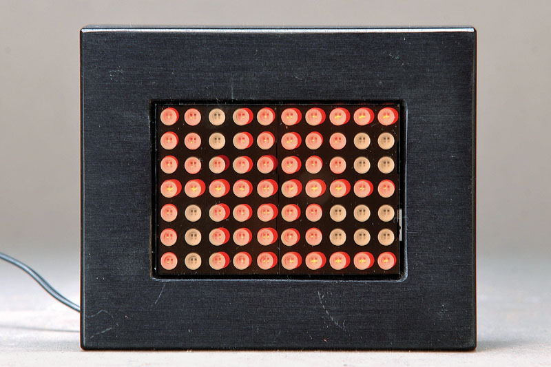 Jenny Holzer, geb. 1950, "Arno", Mini-LED sign, signiert und nummeriert 22/100, 1996, ca. 10x12,5x4 cm, mit Netzteil