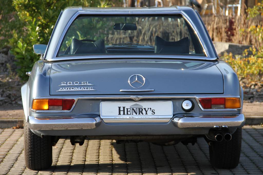 Detail b: Mercedes-Benz 280 SL Pagode, EZ 05.1969, Laufleistung ca. 27.534 km abgelesen, TÜV bis 05.2016, H-Zulassung, 125 kW/ 170 PS, 6-Zylinder, ...