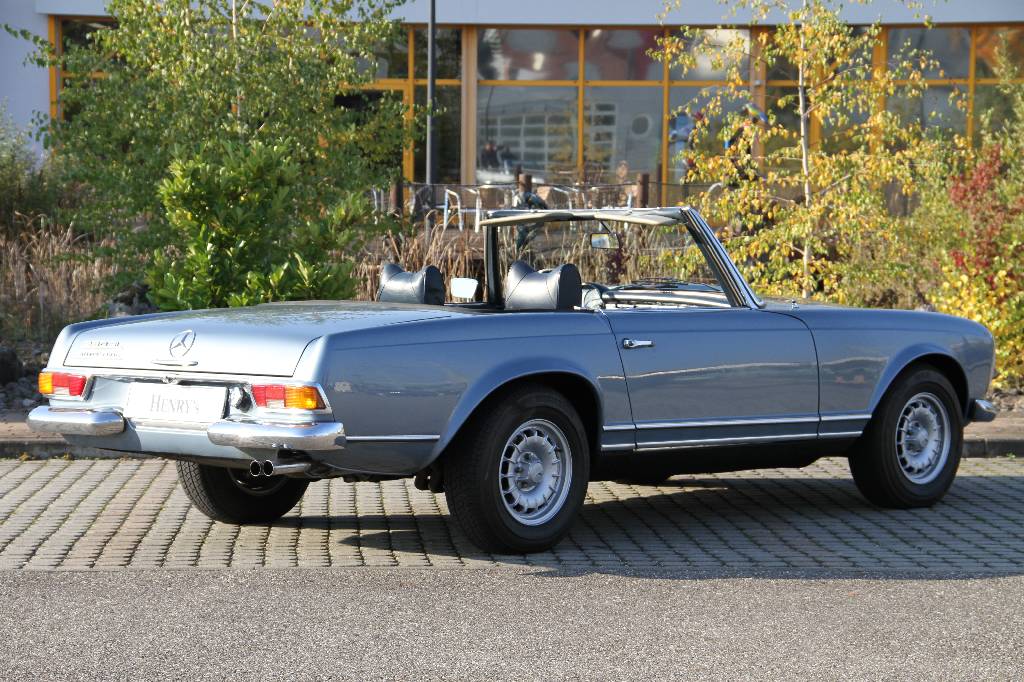 Detail f: Mercedes-Benz 280 SL Pagode, EZ 05.1969, Laufleistung ca. 27.534 km abgelesen, TÜV bis 05.2016, H-Zulassung, 125 kW/ 170 PS, 6-Zylinder, ...