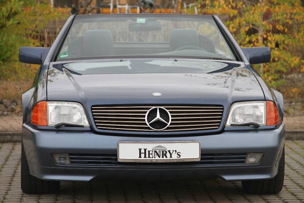Detail a: Mercedes-Benz SL 280 R 129, EZ 05.1994, Laufleistung ca. 155.000 km, TÜV 08.2017, 142 kW/193 PS, 6-Zylinder, Automatikgetriebe, nautikblau metallic, ...