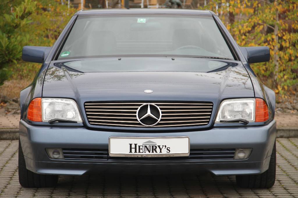 Detail e: Mercedes-Benz SL 280 R 129, EZ 05.1994, Laufleistung ca. 155.000 km, TÜV 08.2017, 142 kW/193 PS, 6-Zylinder, Automatikgetriebe, nautikblau metallic, ...
