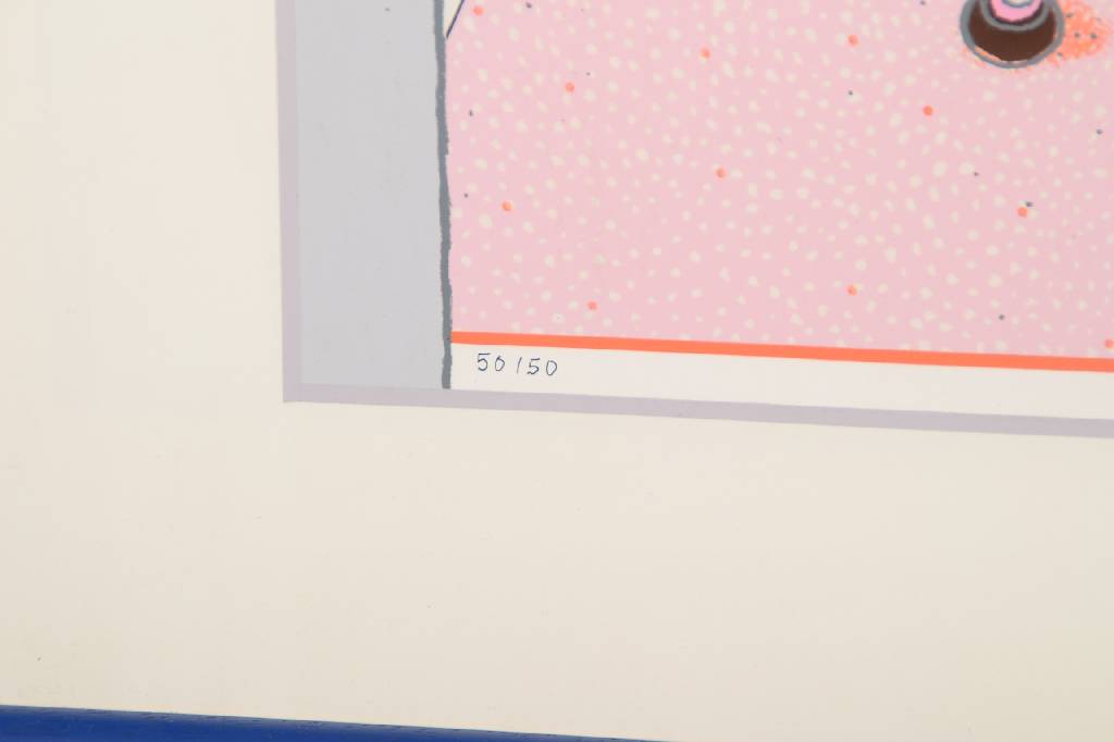 Detail b: Prof. Kurt Sohns, 1907 Barsinghausen - 1990 Hannover, bekannter Künstler in Niedersachsen, Professor an der TH Hannover für Grafik, hier: Das ...