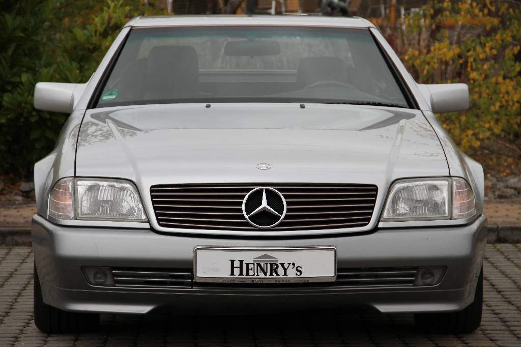 Detail g: Mercedes-Benz SL 300 24 V R 129, EZ 02.1992, Laufleistung ca. 173.978 km, 170 kW/ 231 PS, 6-Zylinder, Automatikgetriebe, silber, Vollleder schwarz, ...