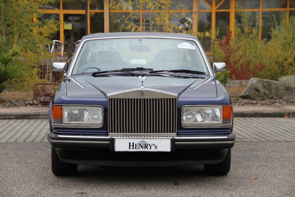 Detail a: Rolls-Royce Silver Spirit III, EZ 08.1994, Laufleistung 140.684 miles abgelesen, TÜV 11.2015, 180 kW/ 245 PS, dunkelblau, beige, Classic Data ...