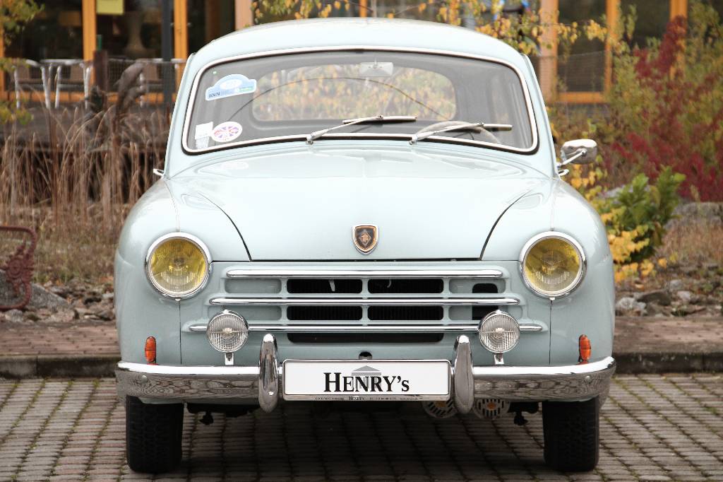Detail a: Renault Frégate Domaine Break, EZ 07.1958, Laufleistung 58.919 km abgelesen, H-Zulassung, 67 kW/ 91 PS, 4-Zylinder, Halbautomatik, hellblau, ...