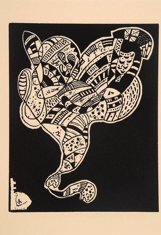 Wassily Kandinsky, 1866-1944, Konvolut aus vier Lithographien, davon 2x "Komposition" aus: Kandinsky oder der innere Blick, Mourlot, Maeght ...