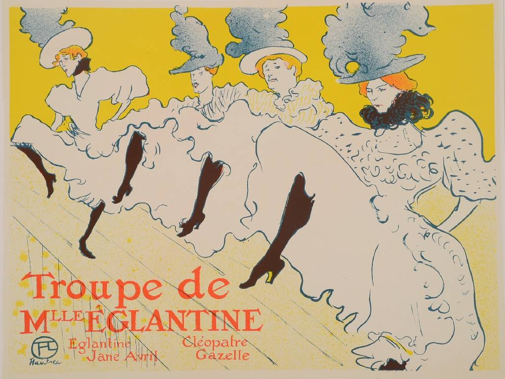Detail a: Henri de Toulouse-Lautrec, 1864-1901, Konvolut aus vier Farblithographien aus: Les Affiches de T. Lautrec, "Napoleon", "May ...