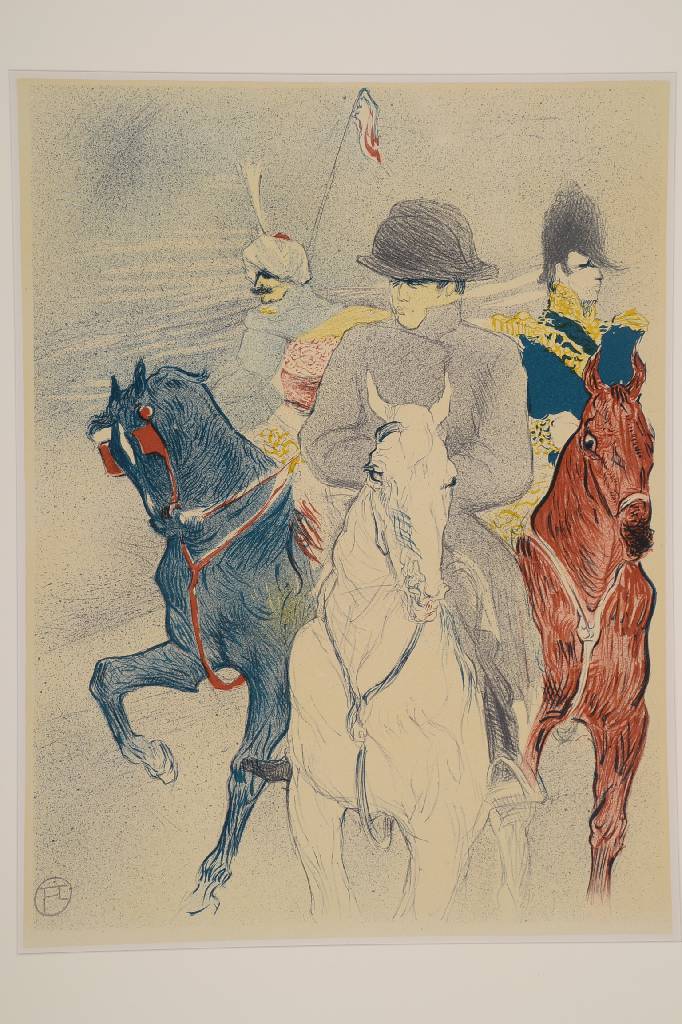 Detail c: Henri de Toulouse-Lautrec, 1864-1901, Konvolut aus vier Farblithographien aus: Les Affiches de T. Lautrec, "Napoleon", "May ...