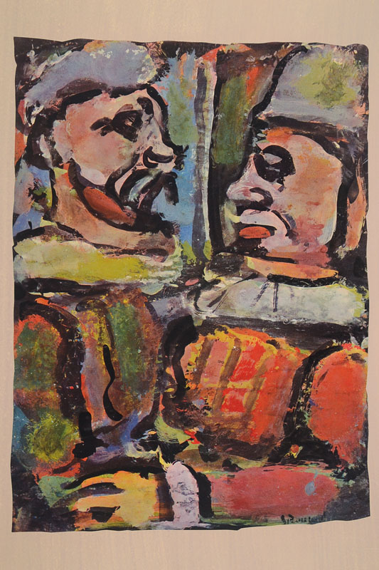 Georges Rouault, 1871-1958, Konvolut aus drei Farblithographien auf Velin d´Arches, aus: Divertissement, "Portrait", "Madame ...
