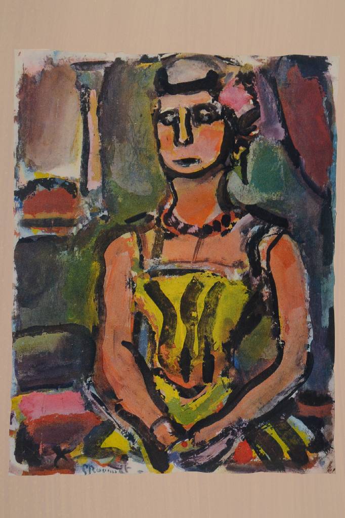 Detail a: Georges Rouault, 1871-1958, Konvolut aus drei Farblithographien auf Velin d´Arches, aus: Divertissement, "Portrait", "Madame ...