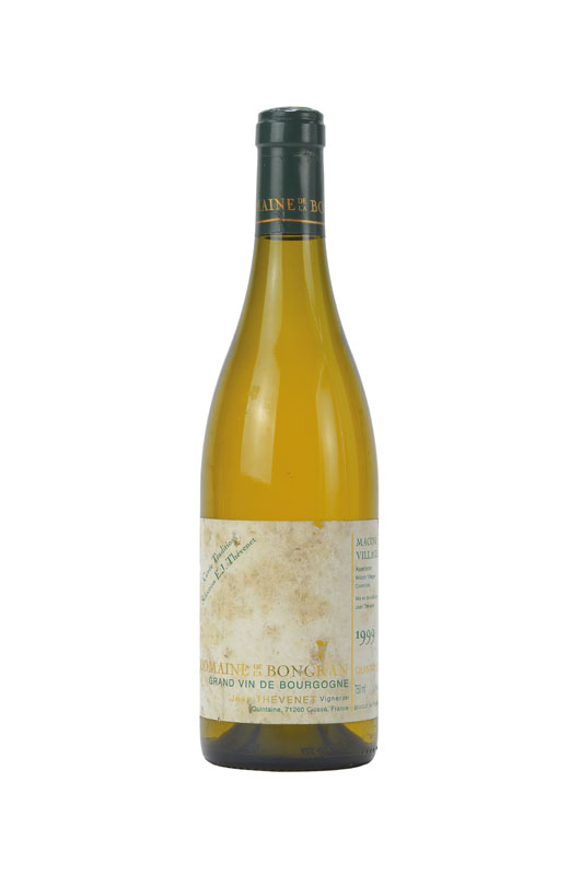 1 Flasche 1999 E.K. Thevenet, Domaine de la Bongran Macon Villages, Grand Vin de Bourgogne, high fill, 75 cl , Etikett l. besch., Stephen Tanzer ...