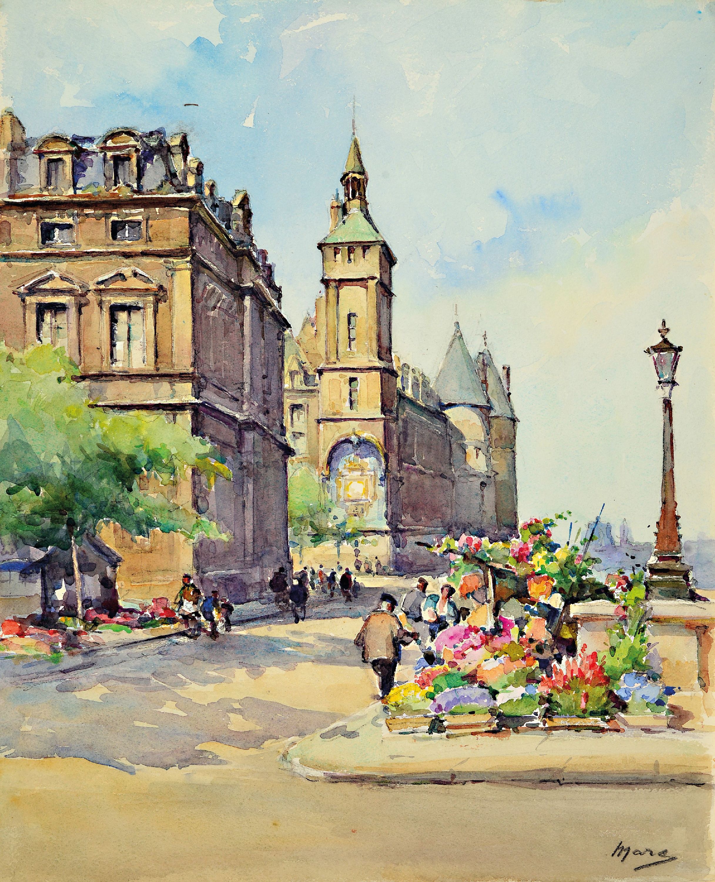 Image 25003381 - Markovitch Nicolas, Künstlername A. Marc, 1894 Jugoslawien-1964 Paris, Studium der ...