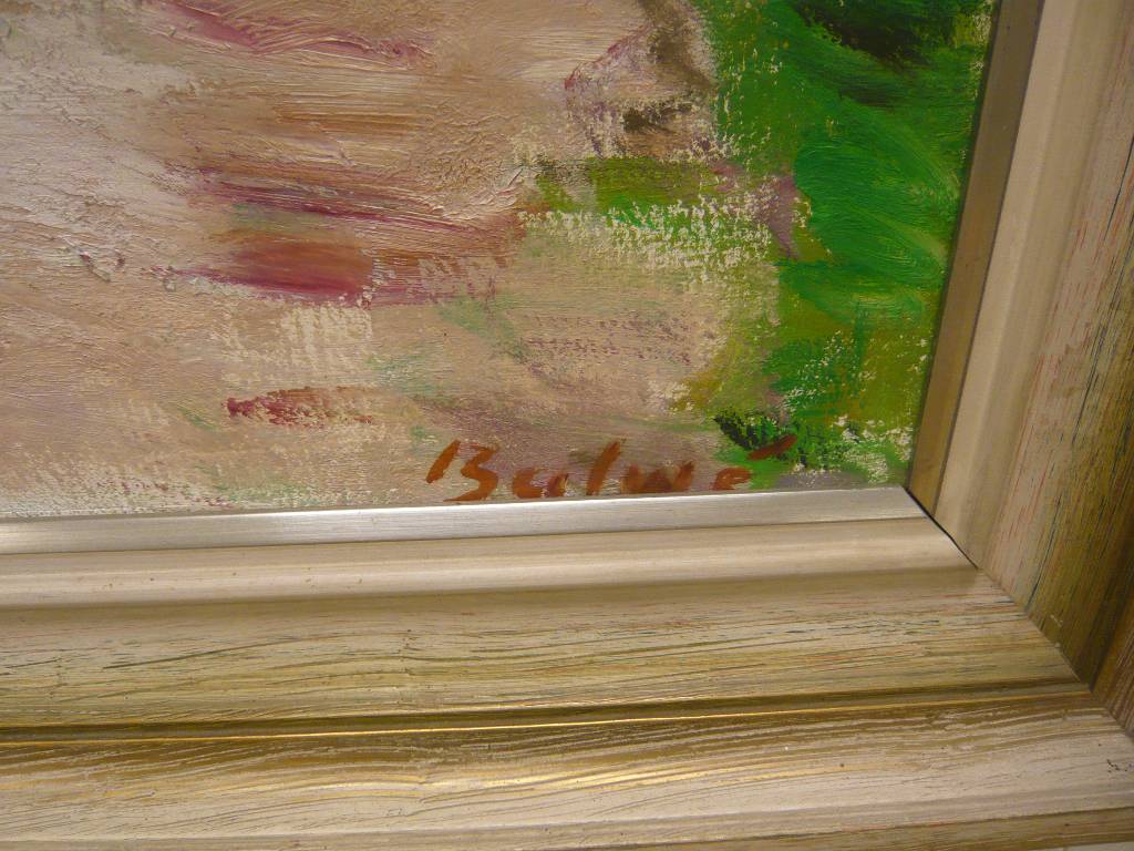 Detail b: Arnold Balwé, 1898 Dresden-1983 Prien am Chiemsee, Studium an der Akademie Antwerpen, arbeitete bei Karl Caspar an der Münchener Akademie, Mitglied ...
