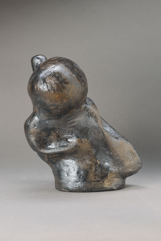Paul Schlüter, 1929-2014, Regisseur und Bildhauer, zahlreiche Ausstellungen in Saarbrücken, zudem in Luxemburg, Zürich und Strasbourg, hier: ...