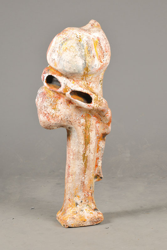 Paul Schlüter, 1929-2014, Regisseur und Bildhauer, zahlreiche Ausstellungen in Saarbrücken, zudem in Luxemburg, Zürich und Strasbourg, hier: ...