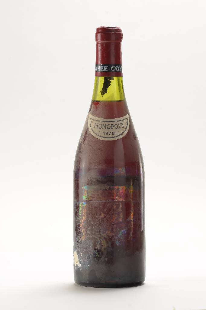 1 Flasche 1978 Romanee-Conti Domaine de la Romanee-Conti Monopole, ca. 75 cl, Abstand zwischen Kapsel und Wein: ca. 2,8 cm, Originalrechnung von 1985 ...
