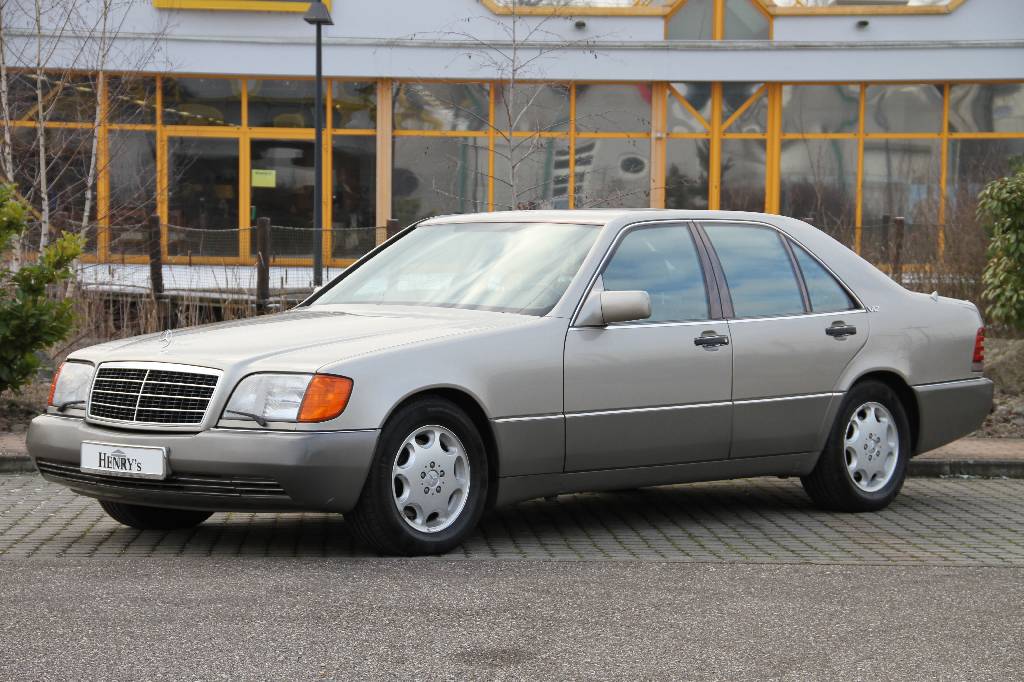 Mercedes-Benz 600 SE V12 W 140, EZ 01.1992, Laufleistung ca. 192.520 km, HU 02.2017, 300 kW/ 408 PS, 12-Zylinder, Automatikgetriebe, Rauchsilber, ...
