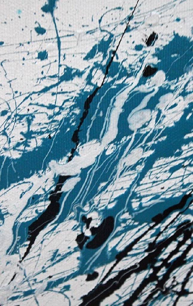 Detail d: Caroline Vis (CJVIS), geb. 1965, zeitgenössische Niederländische Künstlerin, zahlreiche Ausstellungen im In- und Ausland, hier: Three Tree, ...