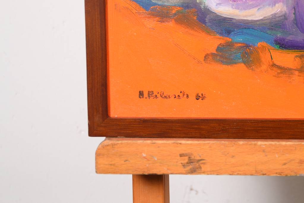 Detail a: Annalise Pilasik, 1903-1989, Malerin, Linolschneiderin und Karikaturistin, war überwiegend in Berlin tätig, Reisen nach Afrika, Asien und Europa, ...