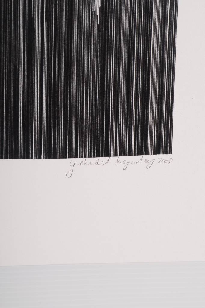 Detail a: Yehudit Sasportas, 1903-1995, arbeitet in Berlin und Tel Aviv, hier: Lithografie auf Velin, handsigniert und nummeriert 7/35, Blattgr. ca. 103,5x66,5 ...