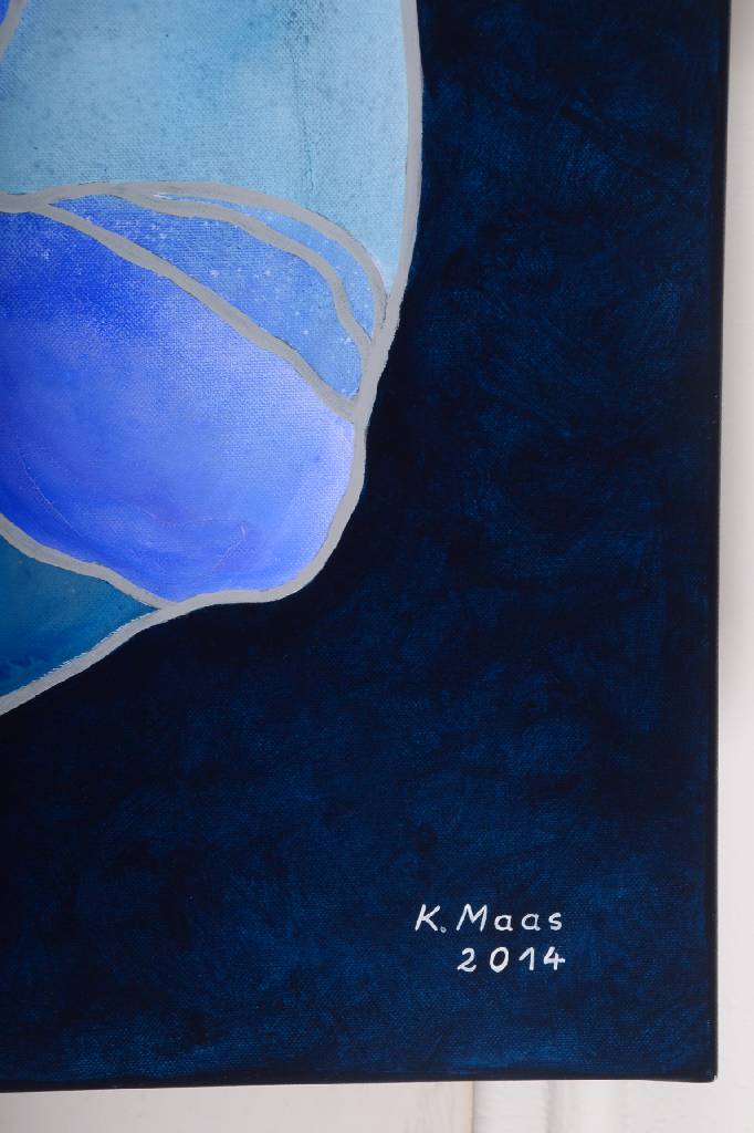 Detail a: Karin Maas, geb. 1952, Ausstellungen im In- und Ausland, Eintrag im Art3 150 Europäische Künstler-Katalog, von Fachjuroren für den Kitz Art Award ...