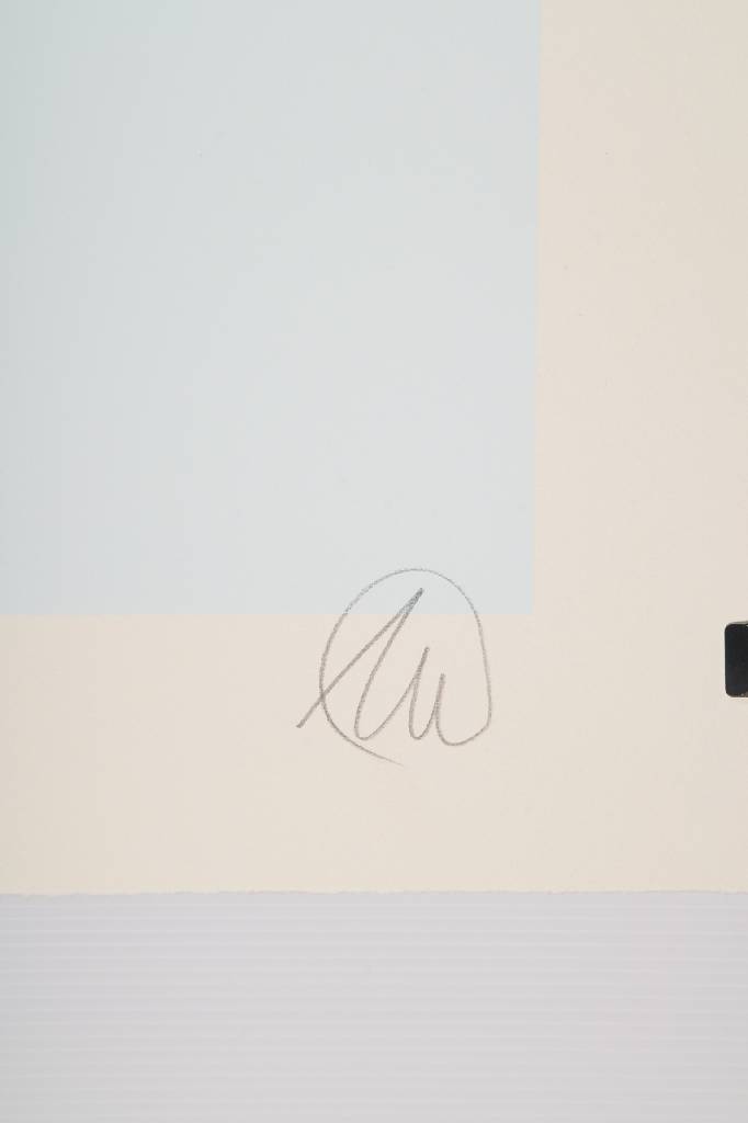 Detail a: Markus Lüpertz, geb. 1941, Farbserigraphie, Konzert in Aachen 2013, signiert und nummeriert e.a., Blattgr. ca. 96,5x78 cm
