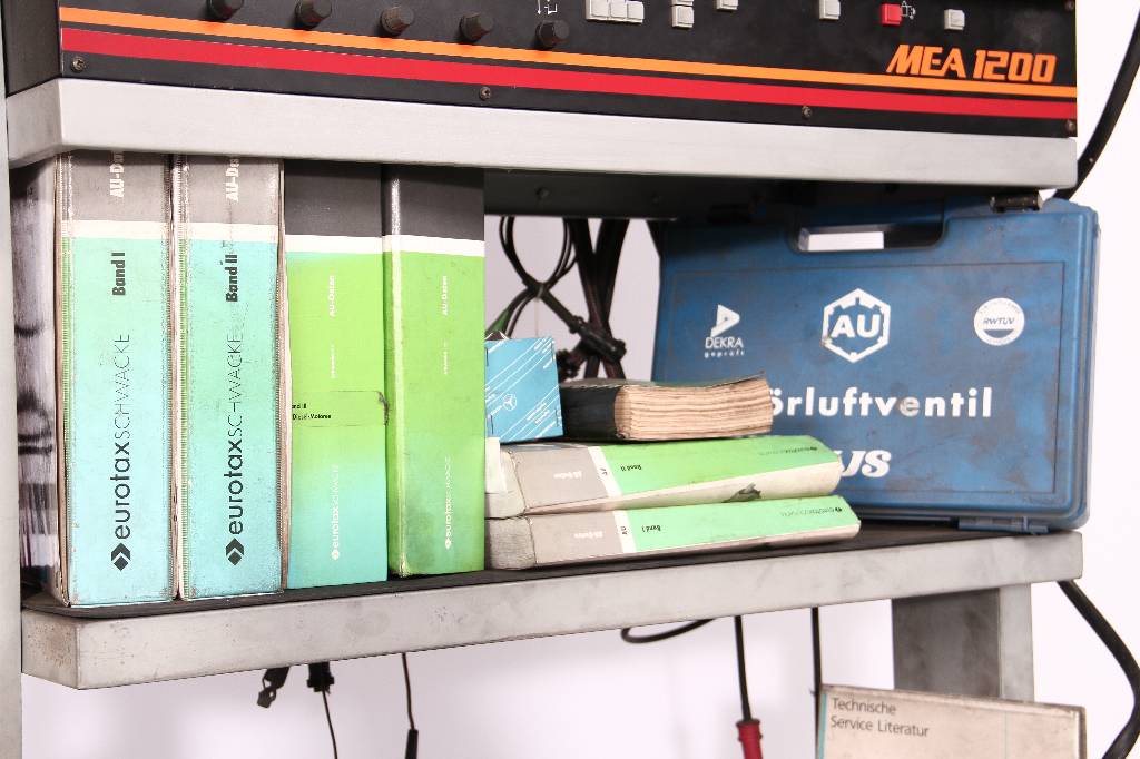 Detail a: SUN Engine Analyzer MEA 1200, Motordiagnosegerät für Benzin und Diesel Fahrzeuge, inkl. Zubehör wie z.B. Abgassonde, Stroboskop, div. Anschlüsse, ...