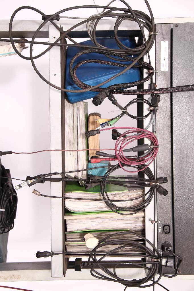 Detail d: SUN Engine Analyzer MEA 1200, Motordiagnosegerät für Benzin und Diesel Fahrzeuge, inkl. Zubehör wie z.B. Abgassonde, Stroboskop, div. Anschlüsse, ...