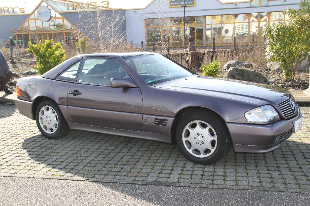 Detail a: Mercedes-Benz SL 500 R129, EZ 05.1993, Laufleistung ca. 227.705 km, HU 08.2016, 235 kW/ 320 PS, 8-Zylinder, Automatikgetriebe, Bornit metallic, Leder ...