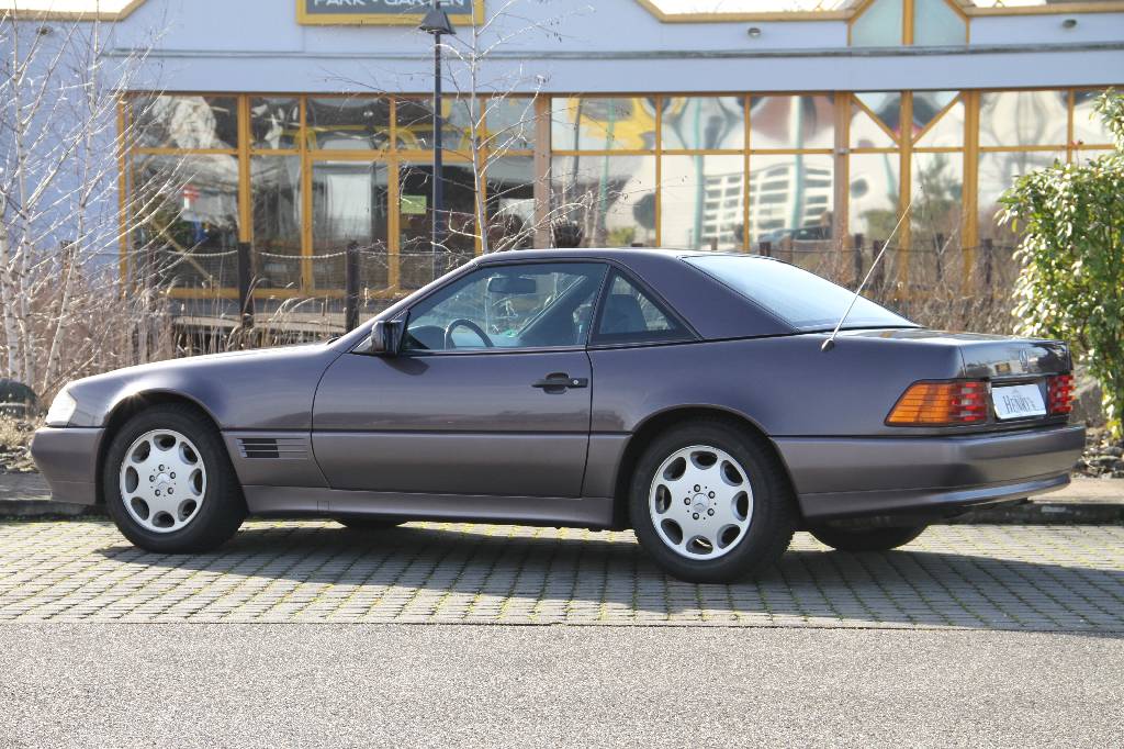 Detail e: Mercedes-Benz SL 500 R129, EZ 05.1993, Laufleistung ca. 227.705 km, HU 08.2016, 235 kW/ 320 PS, 8-Zylinder, Automatikgetriebe, Bornit metallic, Leder ...
