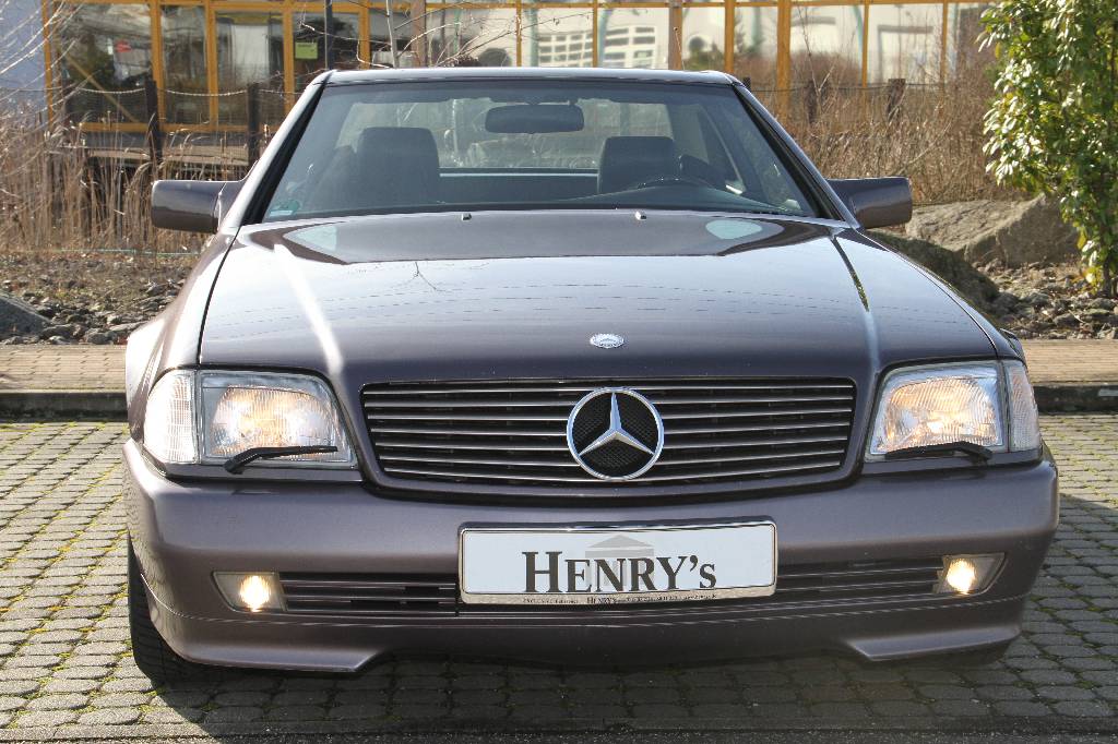 Detail h: Mercedes-Benz SL 500 R129, EZ 05.1993, Laufleistung ca. 227.705 km, HU 08.2016, 235 kW/ 320 PS, 8-Zylinder, Automatikgetriebe, Bornit metallic, Leder ...