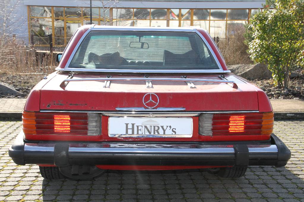 Detail a: Mercedes-Benz 450 SL R107, BJ 1977, Laufleistung ca. 159.095 miles, noch keine deutsche Zulassung, inkl. Certificate of Title, Zollpapiere und ...