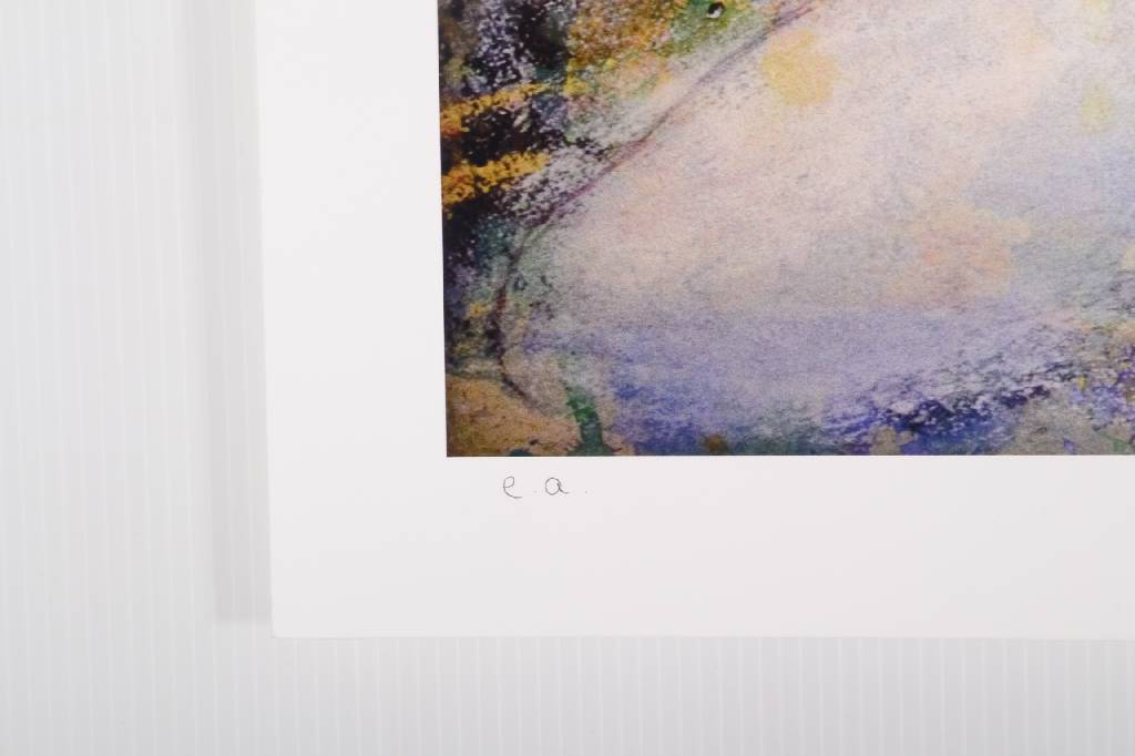 Detail b: Ernst Fuchs, geb. 1930 Wien, Europa, Giclee auf handgemachtem Baumwollpapier, handsigniert und nummeriert e.a., Blattgr. ca. 41x61 cm