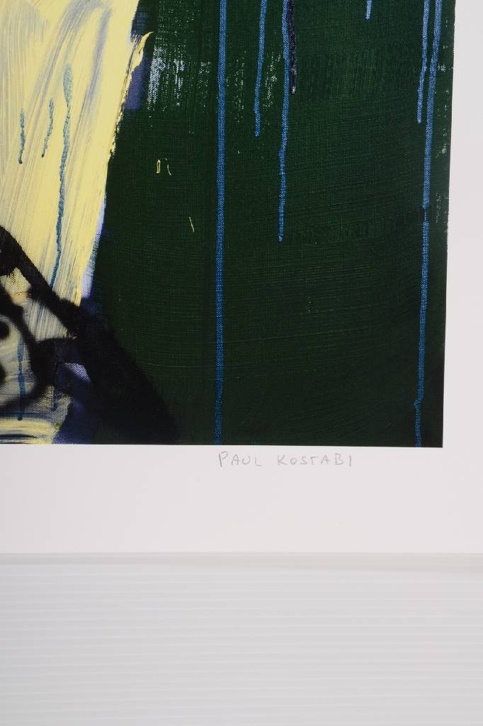 Detail a: Paul Kostabi, geb. 1962, The great escape, Giclee auf handgemachtem Baumwollpapier, handsigniert und nummeriert 11/75, Blattgr. ca. 61x49,5 cm