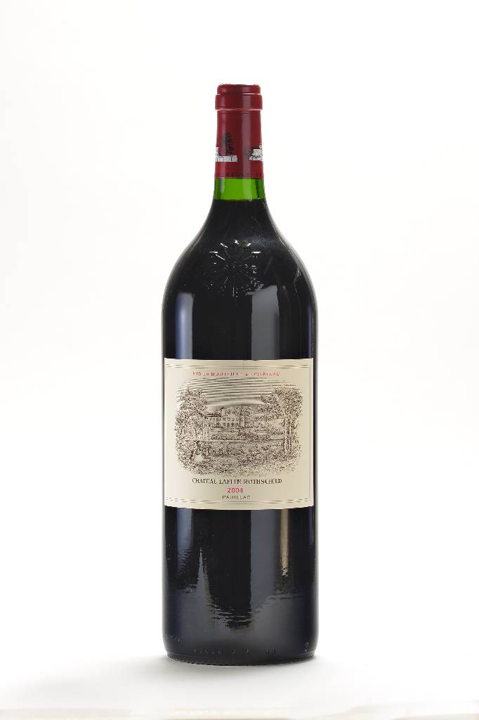 1 Magnumflasche 2004 Chateau Lafite-Rothschild, Pauillac, ca. 150 cl, into neck, unverkostet, sehr selten im Angebot, sehr guter Erhaltungszustand, ...
