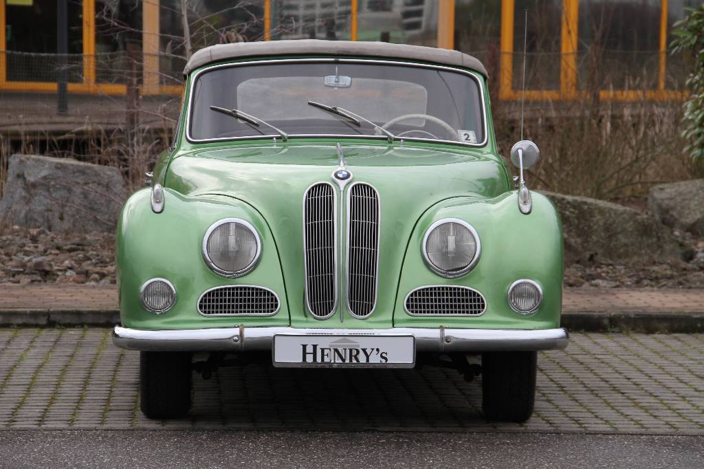 Detail c: BMW 501/6 Baur Cabriolet Barockengel, EZ 07.1955, Laufleistung 47.187 miles abgelesen, HU 08.2016, H-zulassungsfähig, 74 kW/ 100 PS, 8-Zylinder, ...