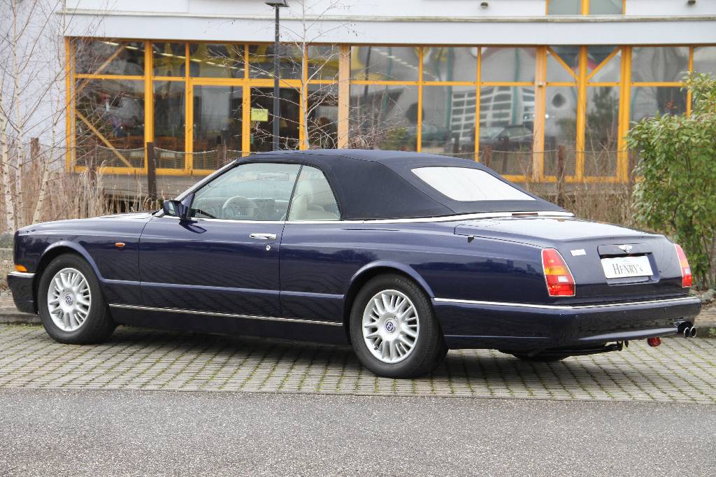 Detail b: Bentley Azure Cabriolet, EZ 06.1999, Laufleistung ca. 51.366 km, HU Österreich, 286 kW/ 389 PS, 8-Zylinder, Automatikgetriebe, dunkelblau, Vollleder ...